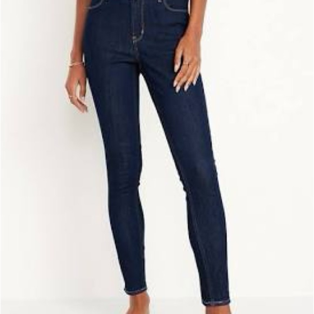 Skinny Blue Women's Jeans NWOT Old Navy Rockstar